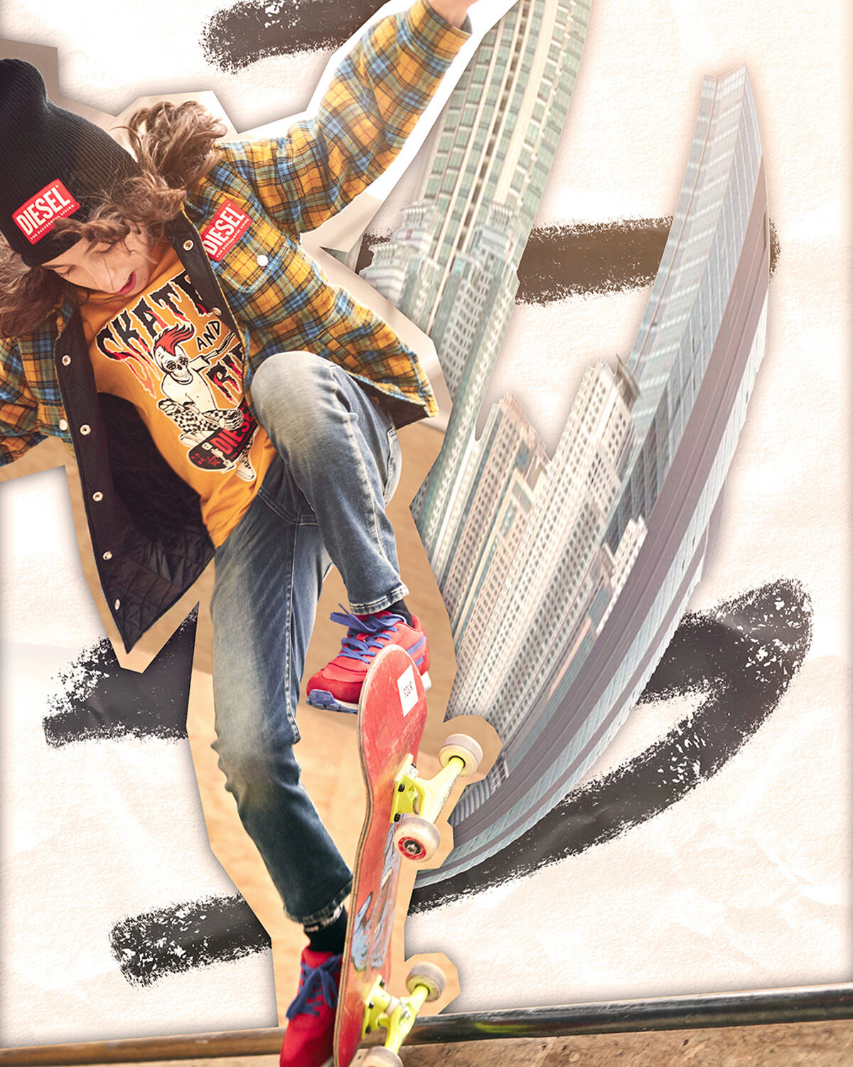 スケーターの世界観を表現したカプセルコレクション｜DIESEL KID NEWS